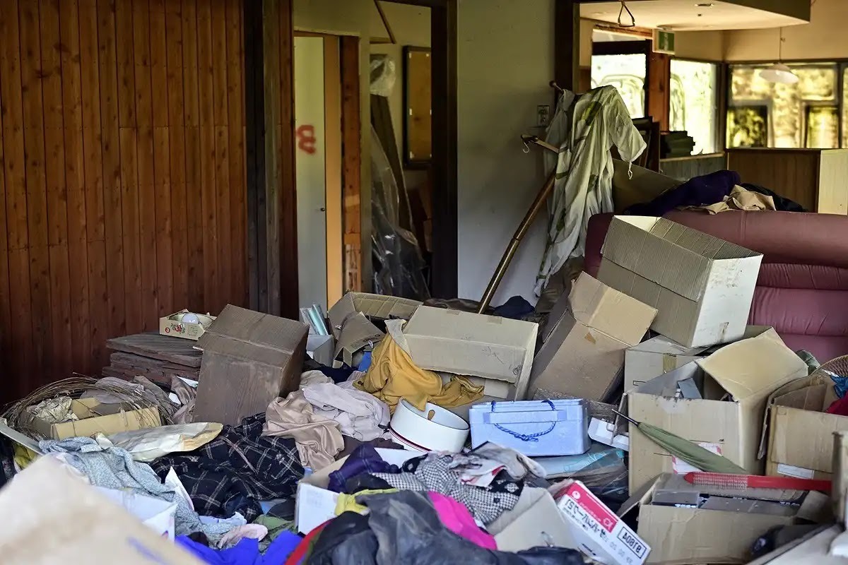 ネズミはものが多い部屋に隠れている