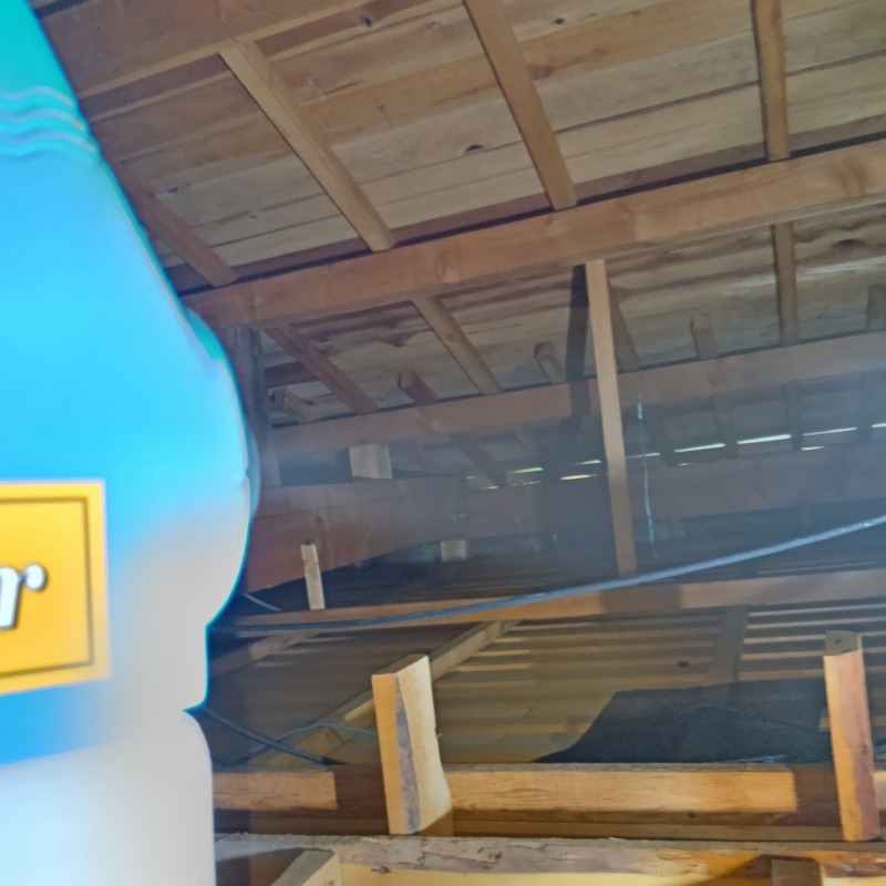 噴霧器で薬剤を散布