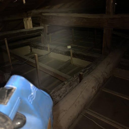 忌避剤の散布状況