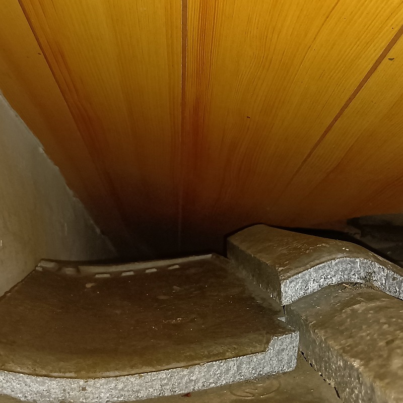 侵入口になっていた屋根のすき間