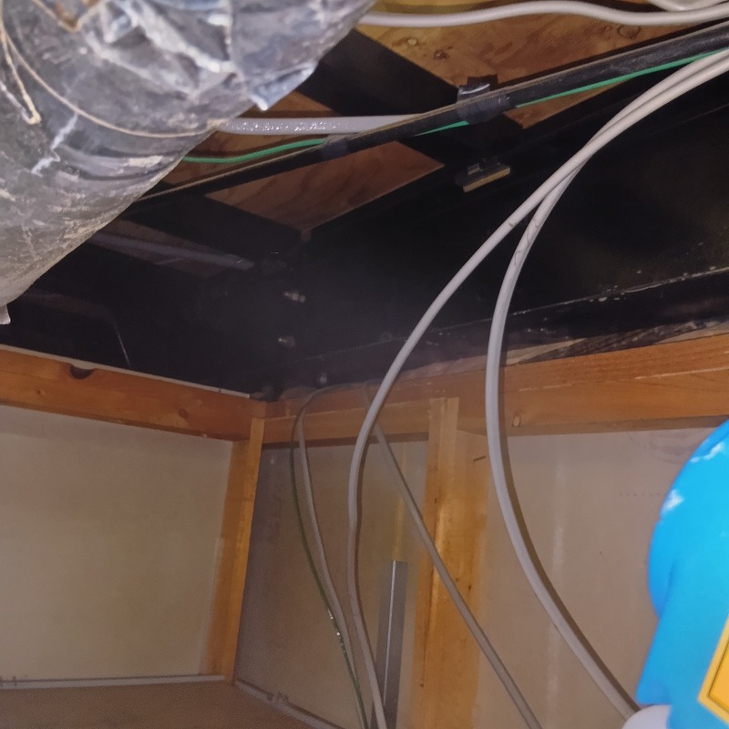 噴霧器で薬剤を散布