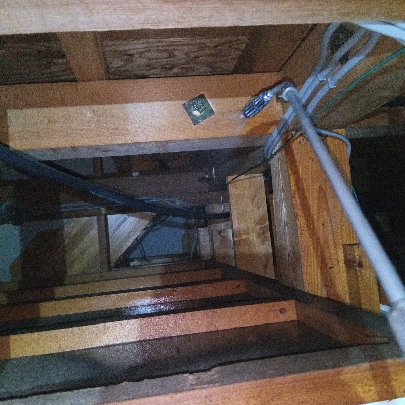 殺虫剤散布の様子