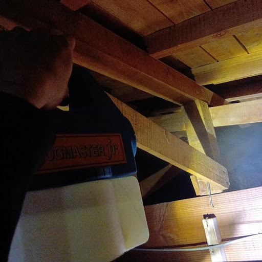 天井裏の除菌・消臭処理