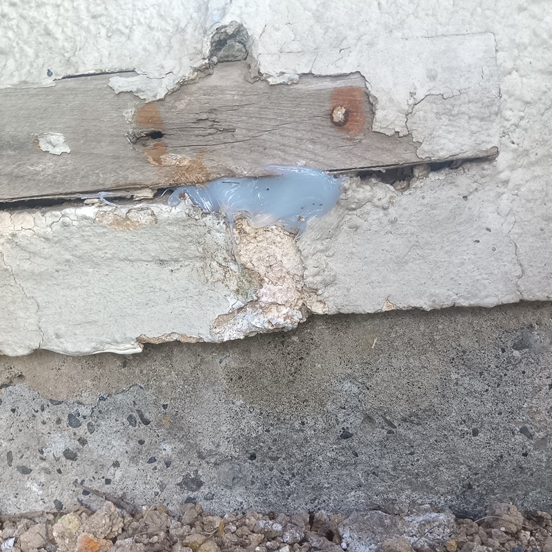 外壁のすき間を封鎖