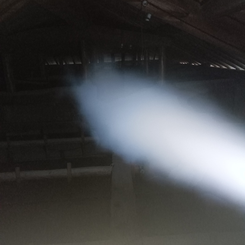 屋根裏に忌避剤を散布