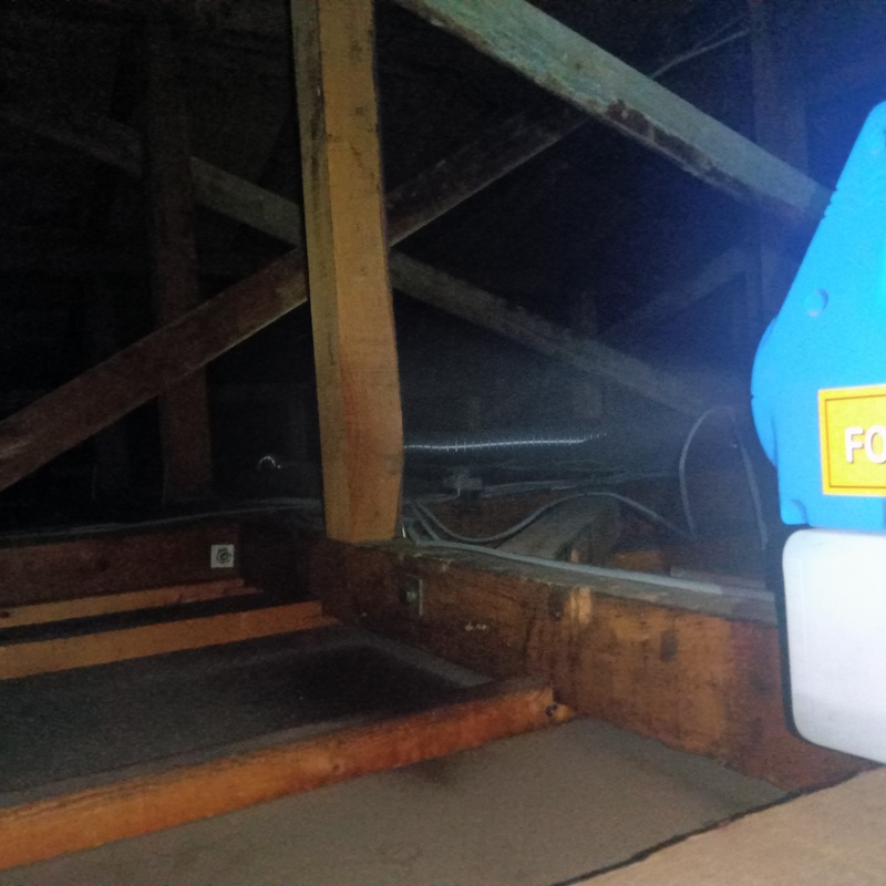 除菌・消臭剤を散布