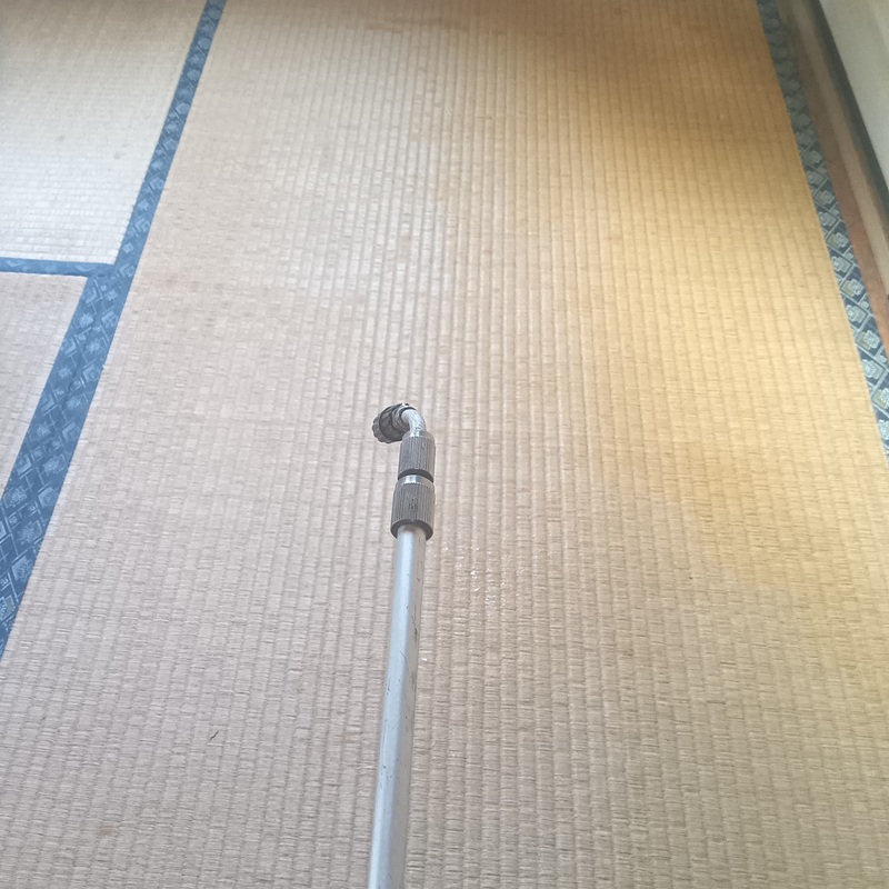 殺虫剤散布の様子