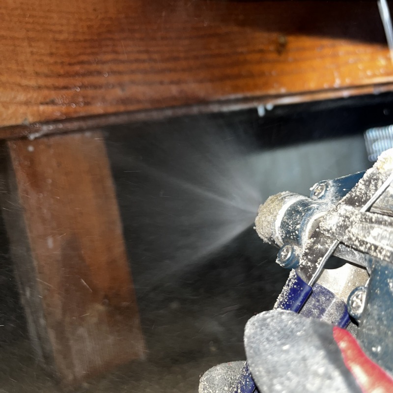 シロアリ予防の施工事例（埼玉県本庄市四季の里）