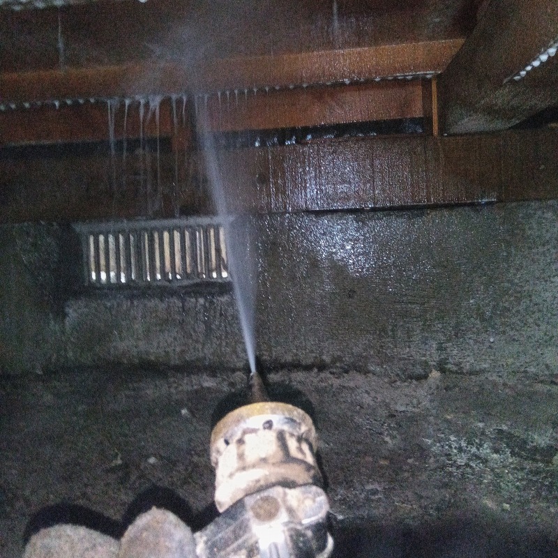 築年数40年のシロアリ予防の施工事例（東京都大田区久が原）