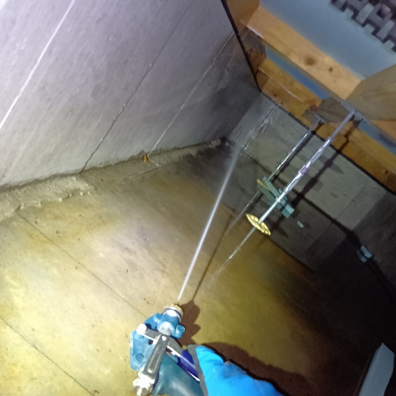 シロアリ予防の施工事例（東京都あきる野市）