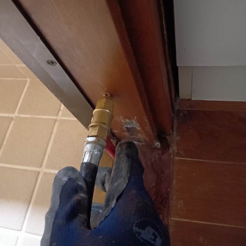 築年数51年のシロアリ駆除の施工事例（神奈川県綾瀬市0）