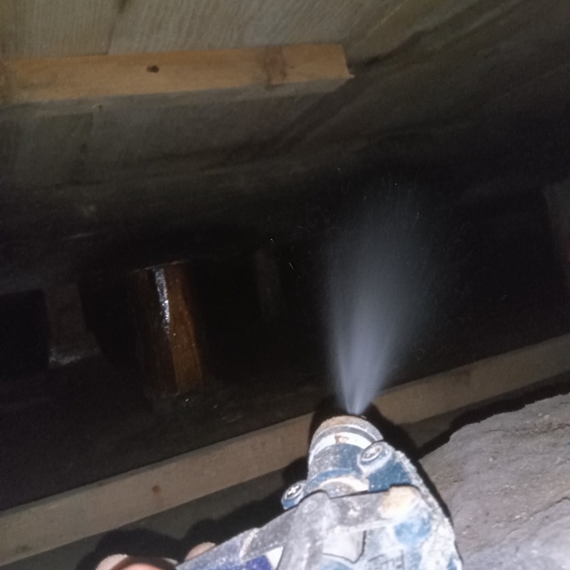 築年数80年のシロアリ駆除の施工事例（大分県豊後大野市三重町菅生）