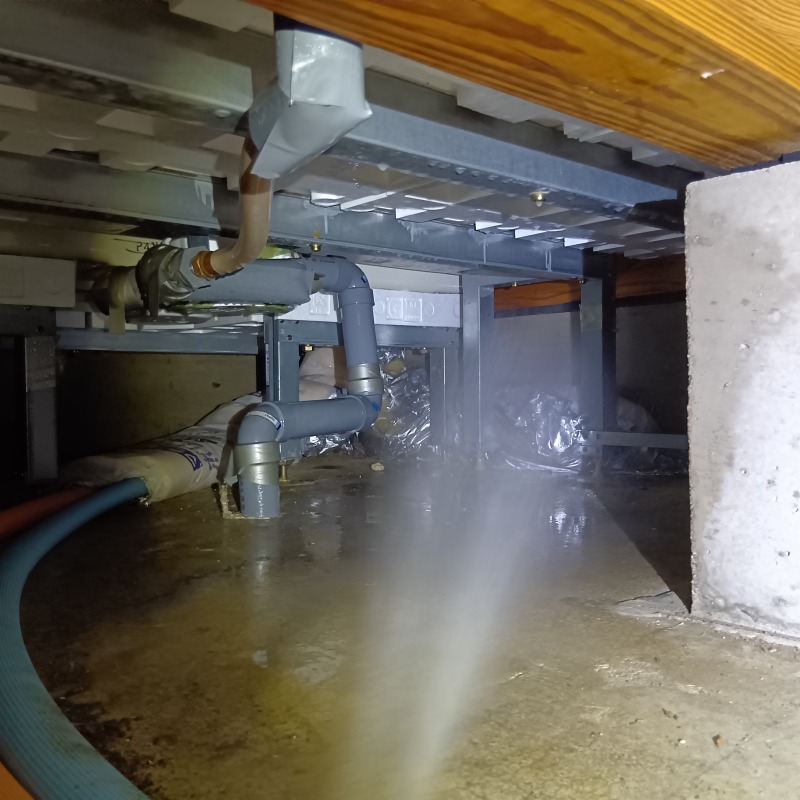 築年数23年のシロアリ予防の施工事例（長野県東御市布下）