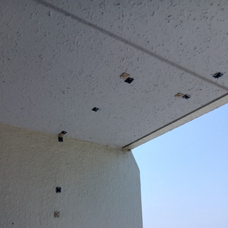 防鳥ネット取り付け用ベース