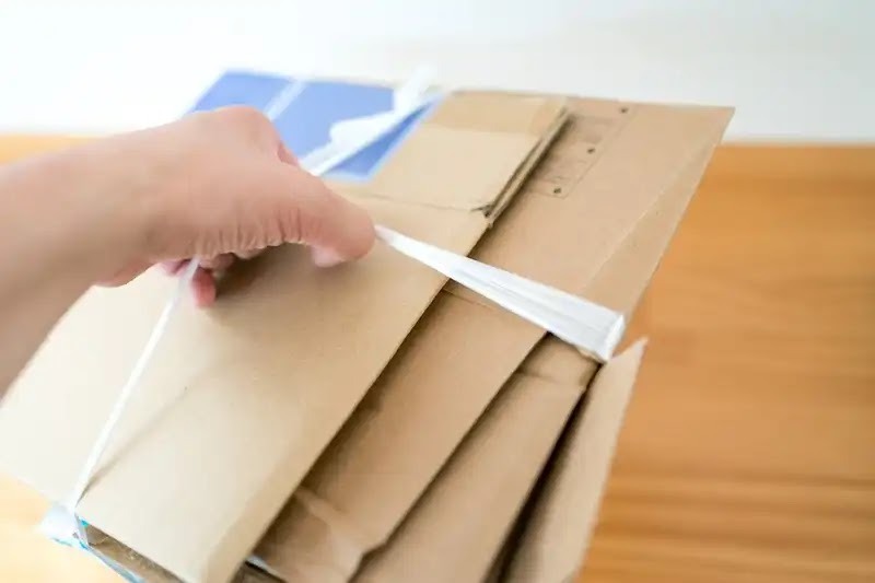 ネズミの巣の材料になるダンボールなどを処分しよう