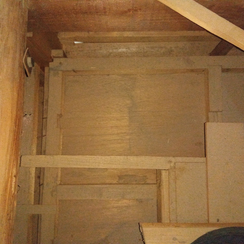 清掃が完了した様子