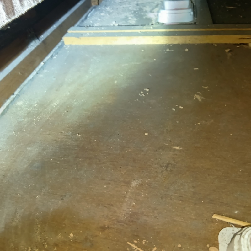 清掃が完了した様子