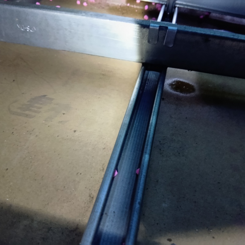 清掃が完了した様子