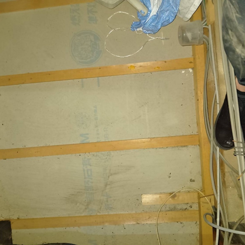 清掃が完了した様子