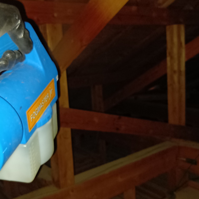 除菌・消臭剤を散布