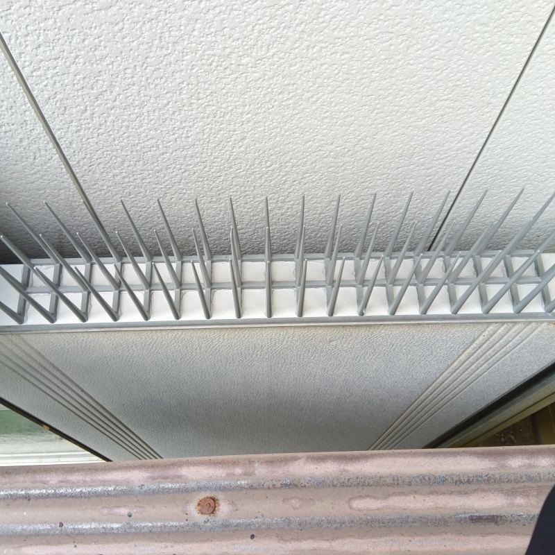 剣山を設置した様子