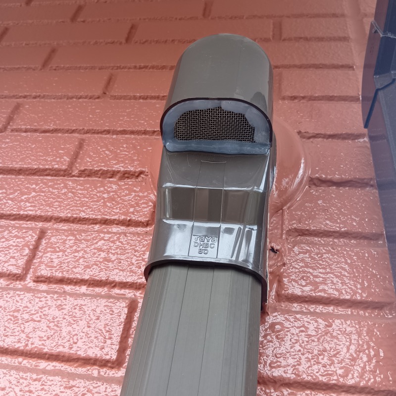 換気口の開口部を封鎖