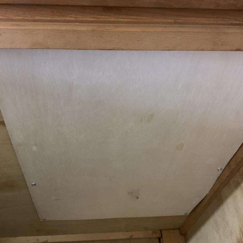 ふたを取り付け点検口を作成