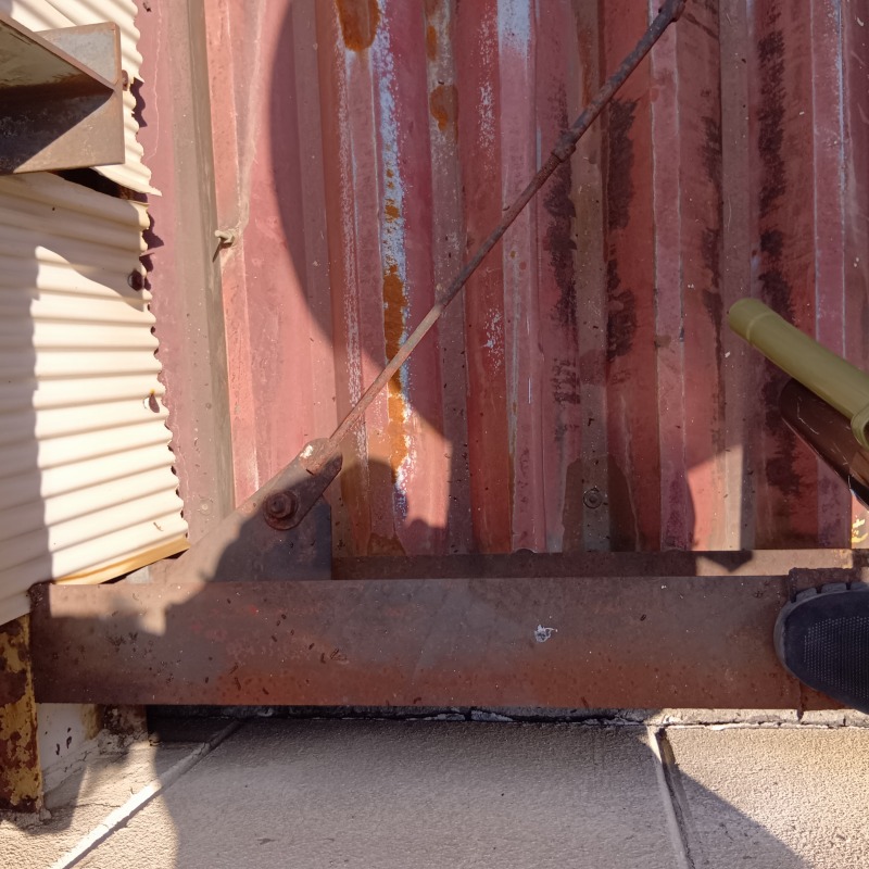 屋根のフン汚れを清掃・除菌