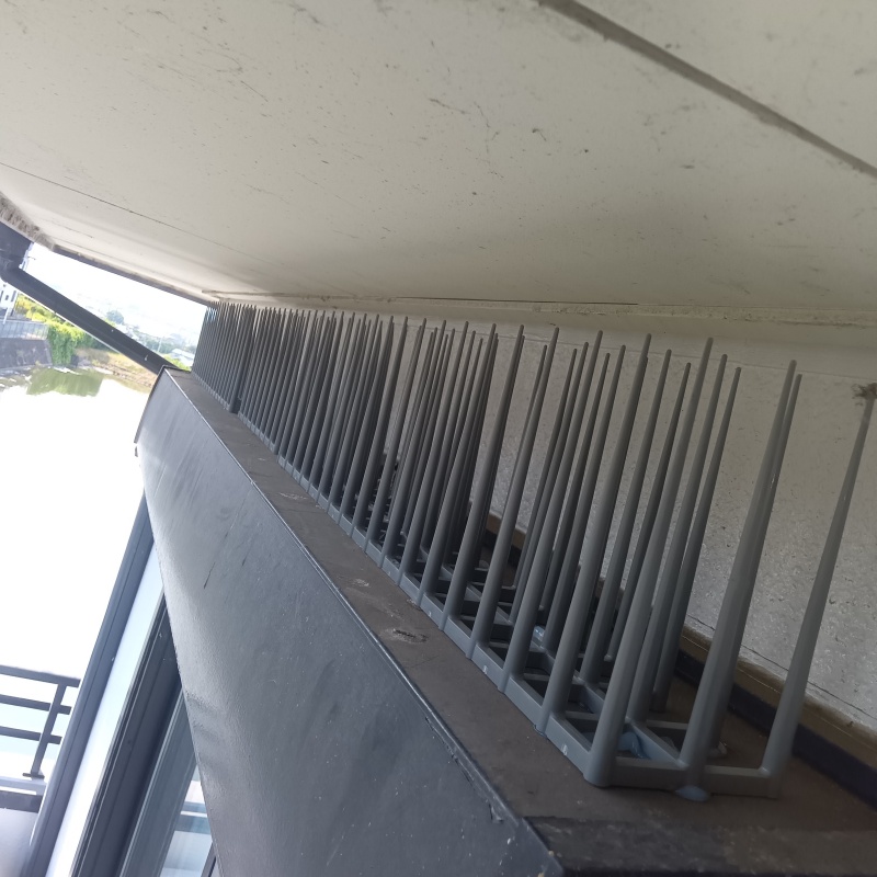 剣山をすき間なく設置した様子