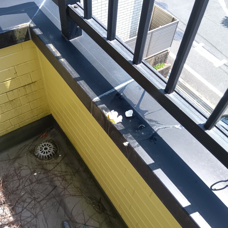 鳩対策の施工事例（愛知県豊田市横山町）