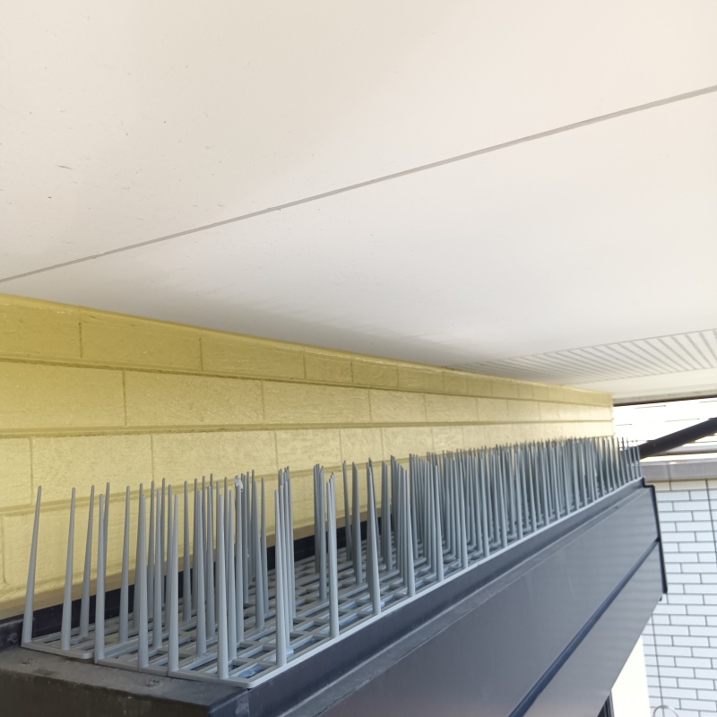 剣山を設置した様子