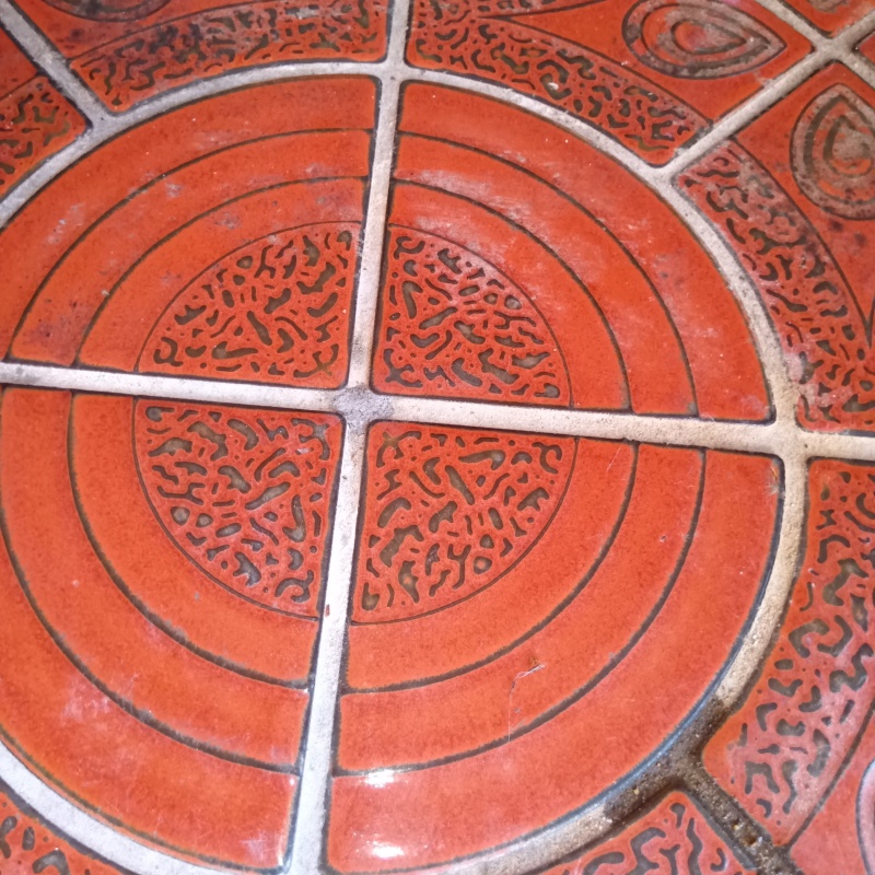 穴を開けた箇所を修復した様子