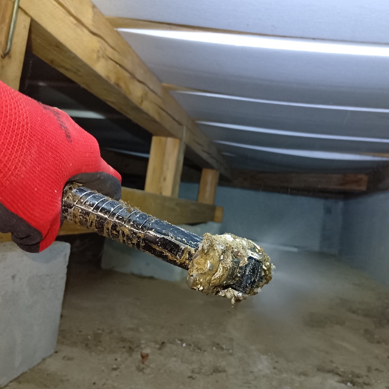 シロアリ駆除の施工事例（福井県坂井市春江町沖布目）