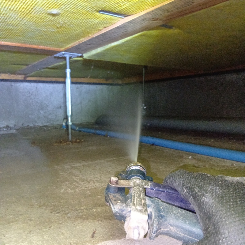 築年数14年のシロアリ予防の施工事例（静岡県磐田市福田中島）