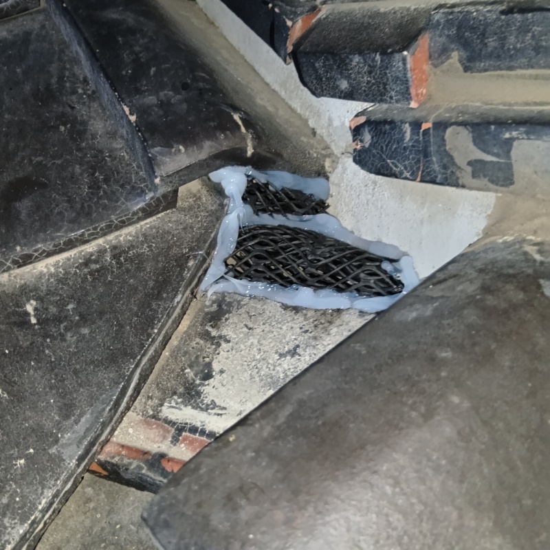 施工後の屋根の様子