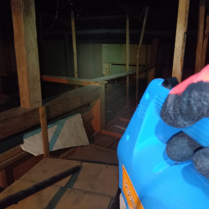 噴霧器で除菌剤・消臭剤を散布