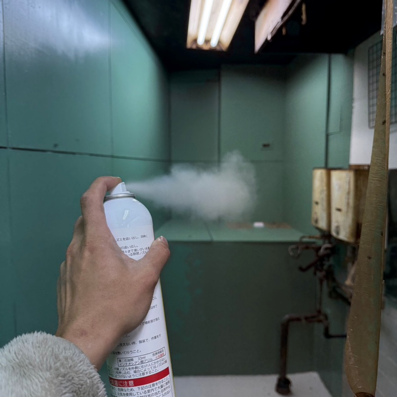 ネズミ駆除の施工事例（岐阜県岐阜市）