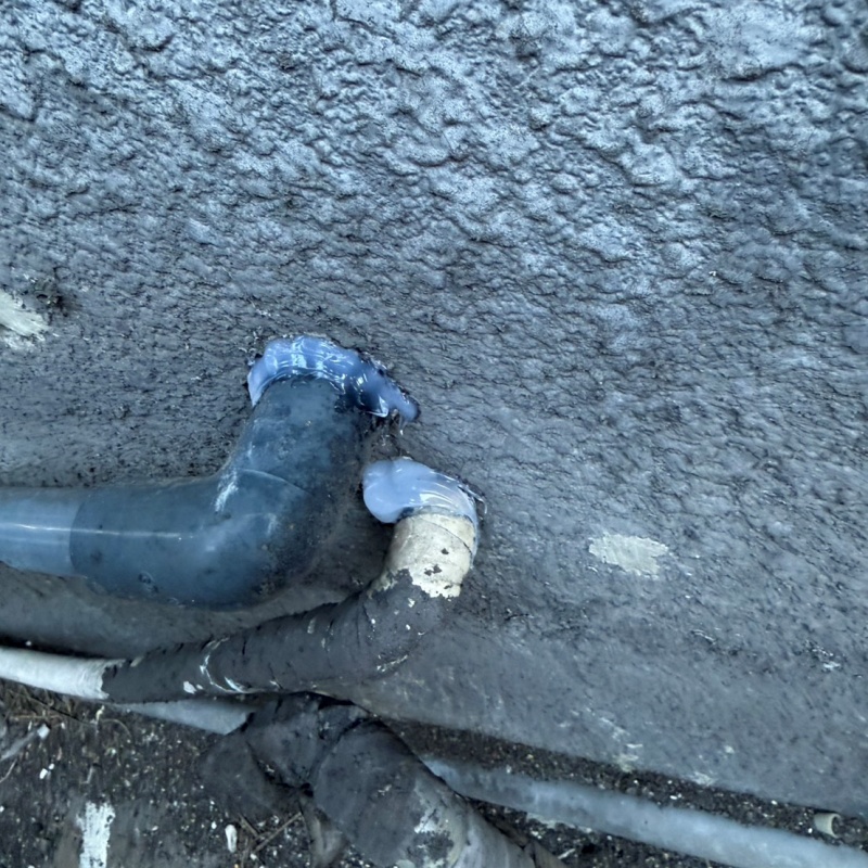 配管のすき間を封鎖