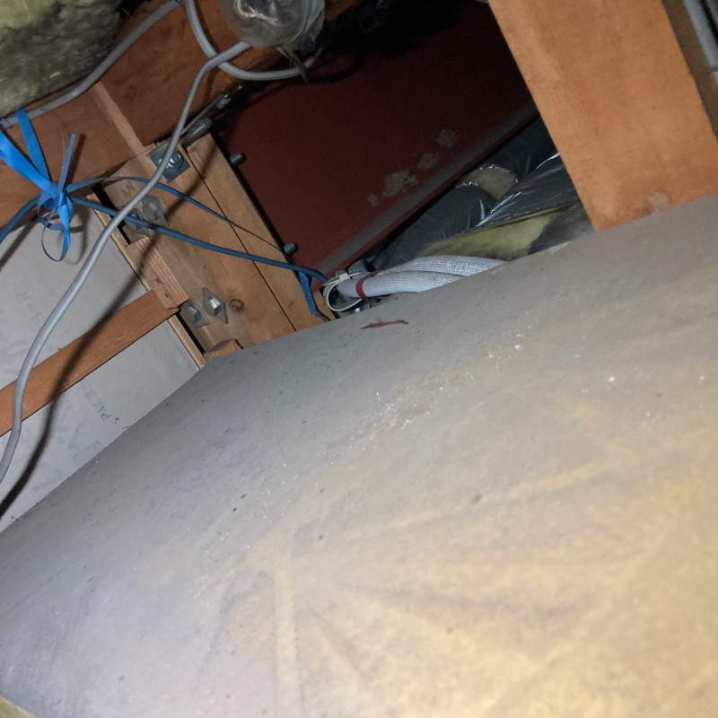 清掃が完了した様子