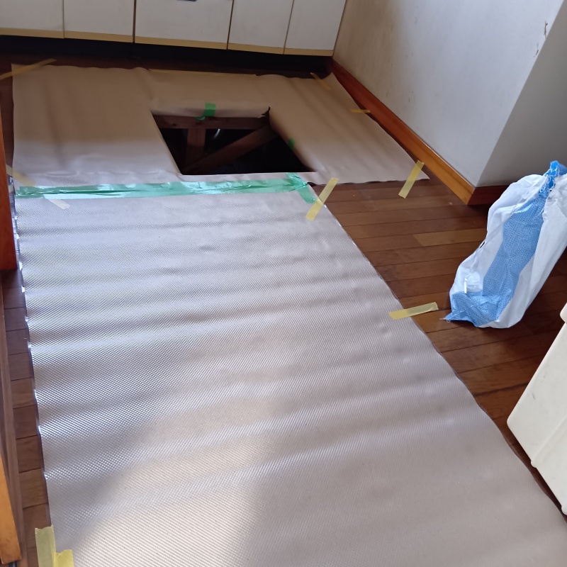 築年数30年のシロアリ駆除の施工事例（茨城県水戸市酒門町）