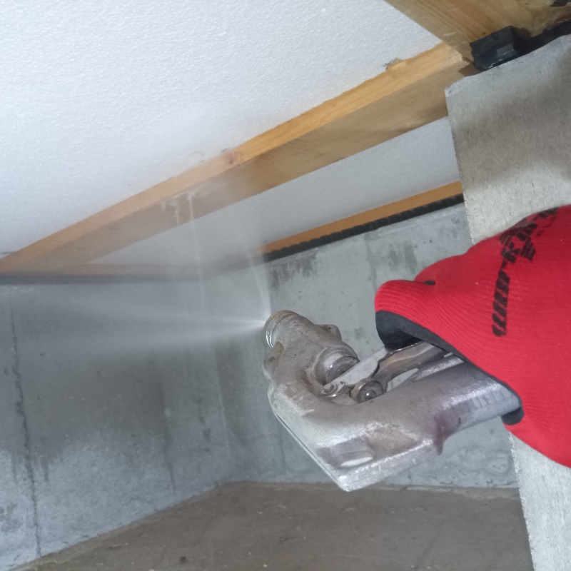 築年数10年のシロアリ予防の施工事例（三重県松阪市大黒田町）