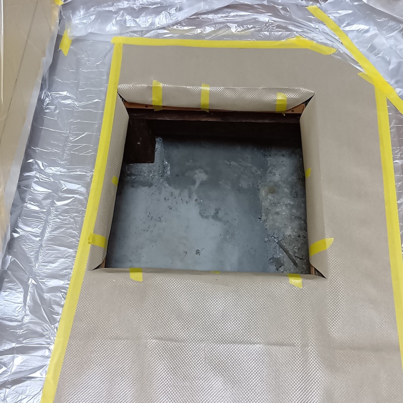 築年数40年のシロアリ予防の施工事例（大阪府藤井寺市津堂）