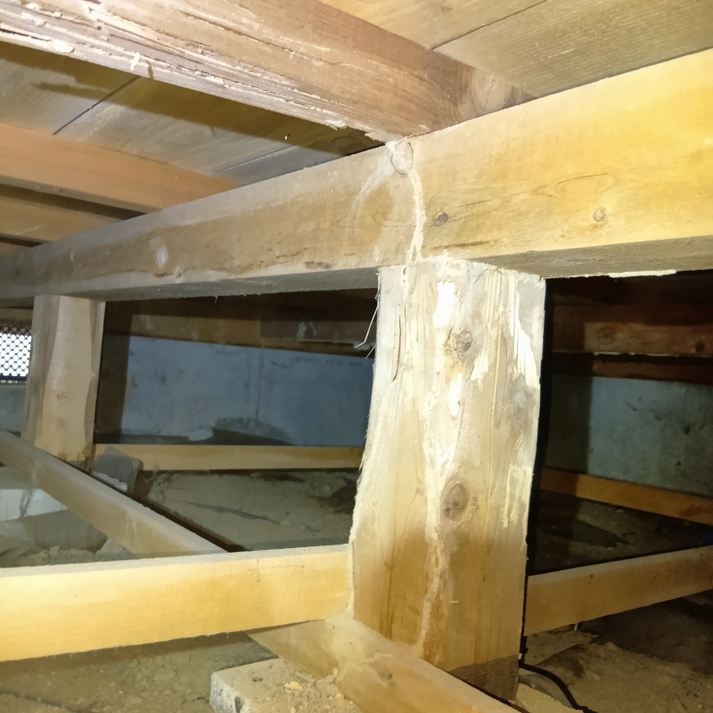 築年数29年のシロアリ駆除の施工事例（千葉県君津市末吉）