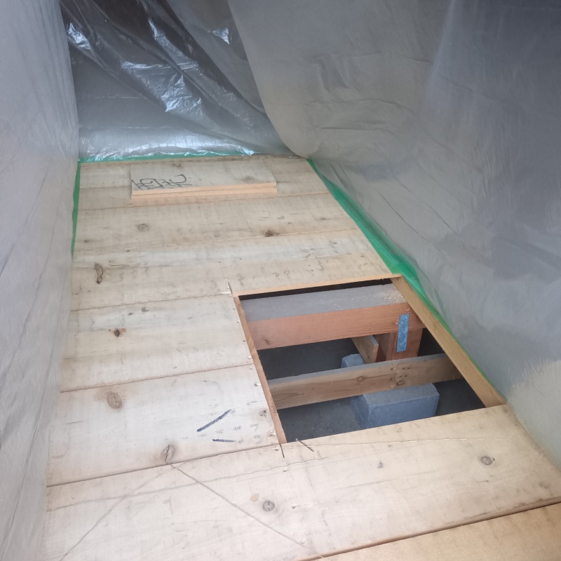 築年数40年のシロアリ駆除の施工事例（宮城県仙台市太白区長町）