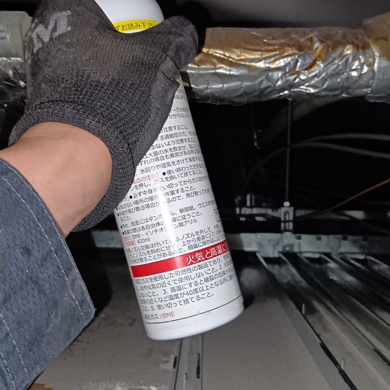 ネズミ駆除の施工事例（鹿児島県鹿児島市）