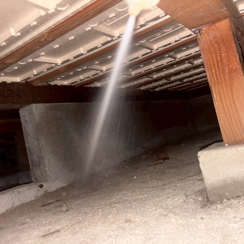 シロアリ駆除の施工事例（広島県府中市元町）