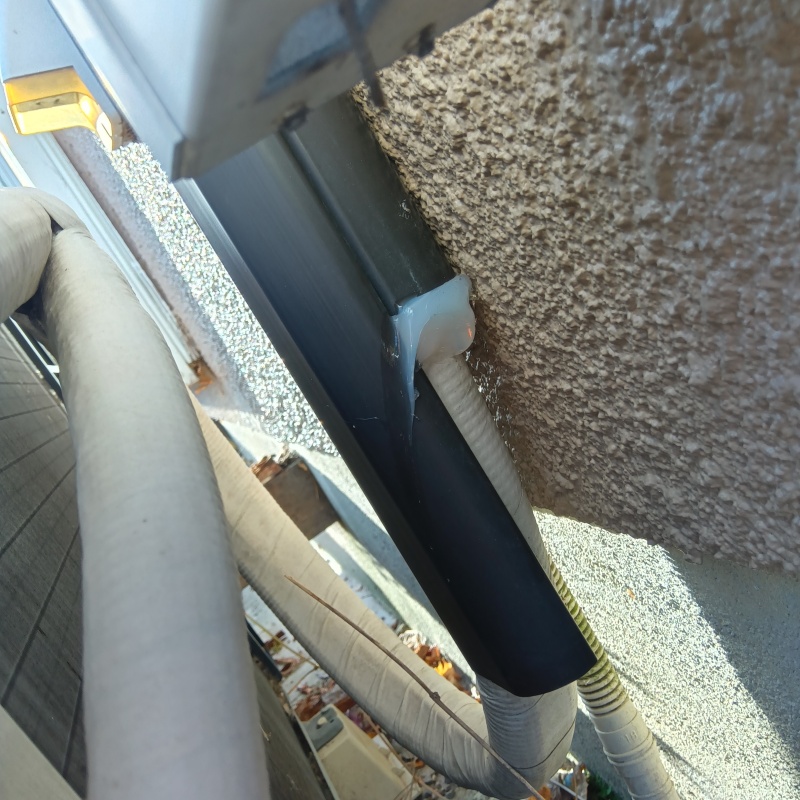 配管のすき間を封鎖