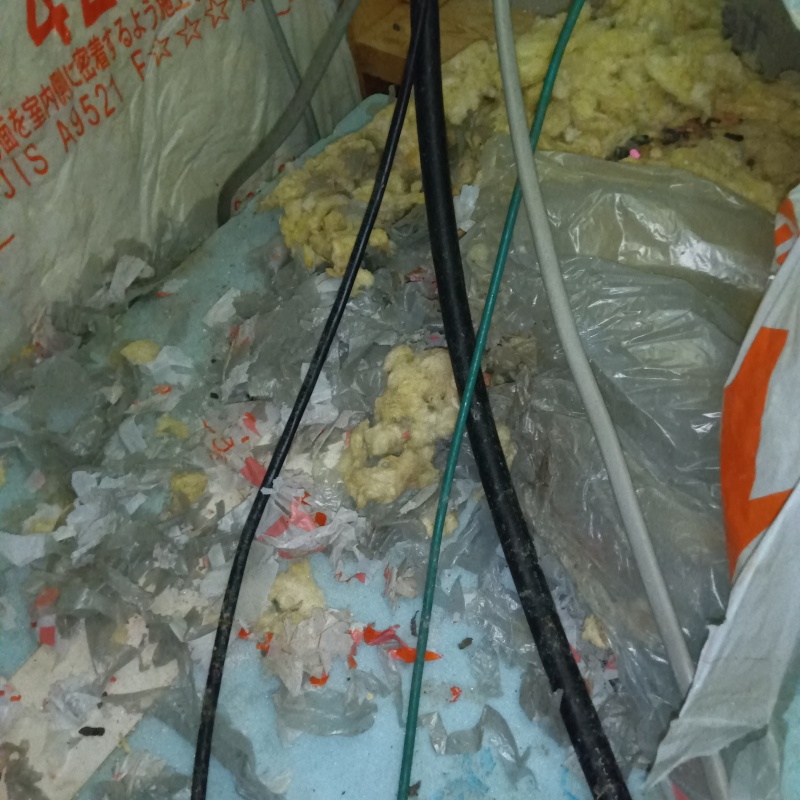 ネズミ駆除の施工事例（宮城県仙台市若林区荒井東）