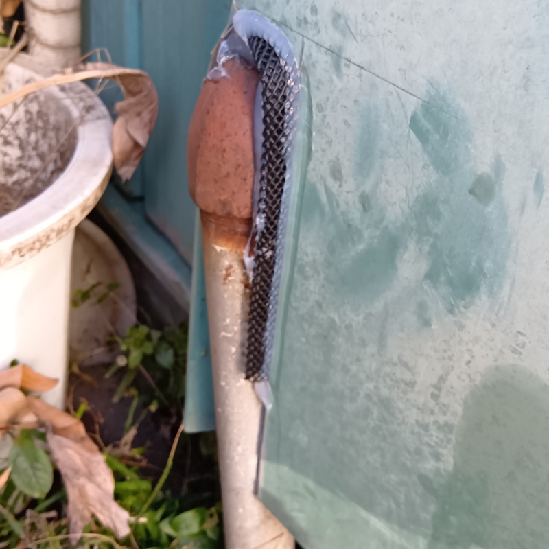 配管すき間を封鎖