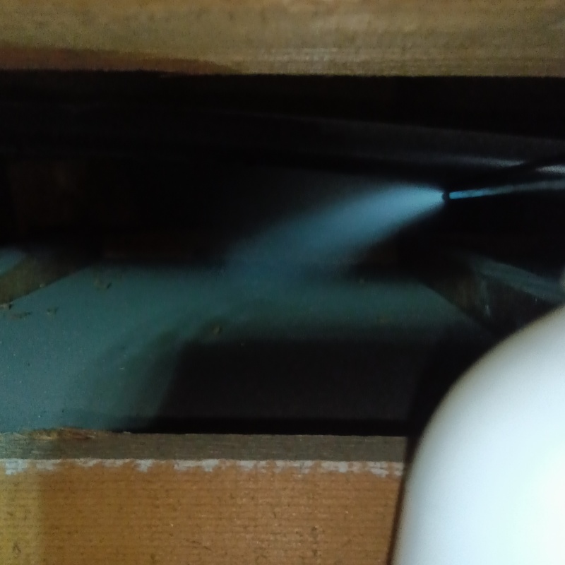 忌避剤をスプレー